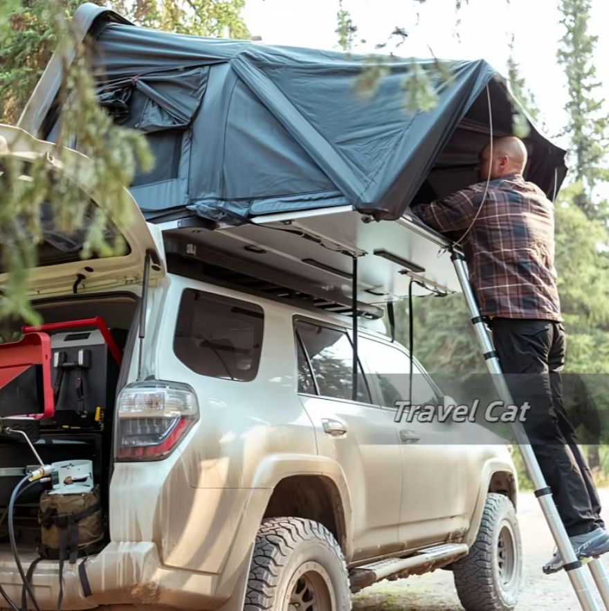 Cort plafon auto cu Capac ABS , Discover MAX 1.64×2.16 m cu sky roof ,  impermeabil