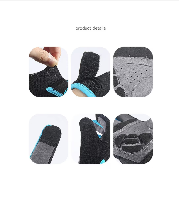 Manusi ciclism XTW, material respirabil, anti alunecare