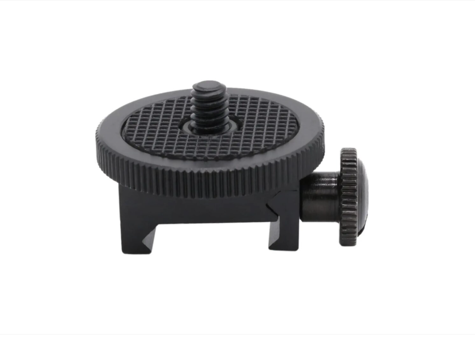 Adaptor de Prindere camera video sport pe Arma, Airsoft, Pistol cu Filet 1/4