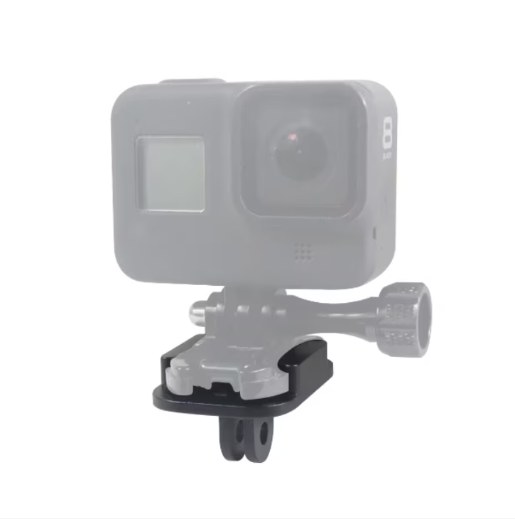 Set Accesorii din 3 piese pentru Camere GoPro Hero, insta360, DJI Action, SjCam, Ventuza Parbriz, Clema de prindere quick-release, Surub de fixare, Universal