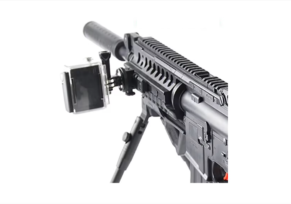 Adaptor de Prindere camera video sport pe Arma, Airsoft, Pistol cu Filet 1/4