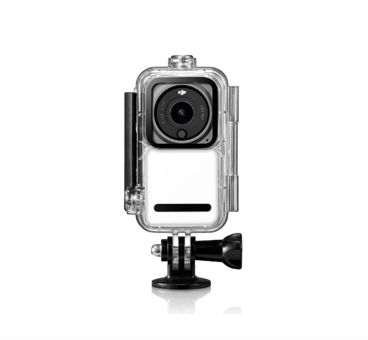 Carcasa de protectie subacvatica pentru camera video sport DJI OSMO Action 2 waterproof Frame / rezistenta la soc, impreuna cu 6 Benzi Anti Aburire