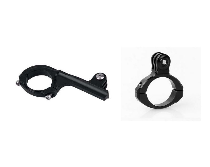 Set 2 Prinderi pt Ghidon Bicicleta/Motocicleta pt Camere Gopro , insta360 , DJI etc , Universal , 31.8 mm , din Aluminiu
