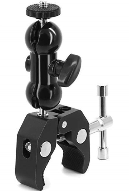 Prindere pt Ghidon Bicicleta/Motocicleta tip Menghina pt Camere Gopro , insta360 , DJI , Universal , 360 grade din Aluminiu