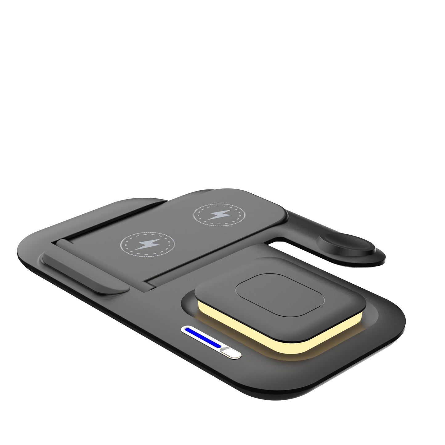 Încărcător wireless portabil 3 în 1, 15W