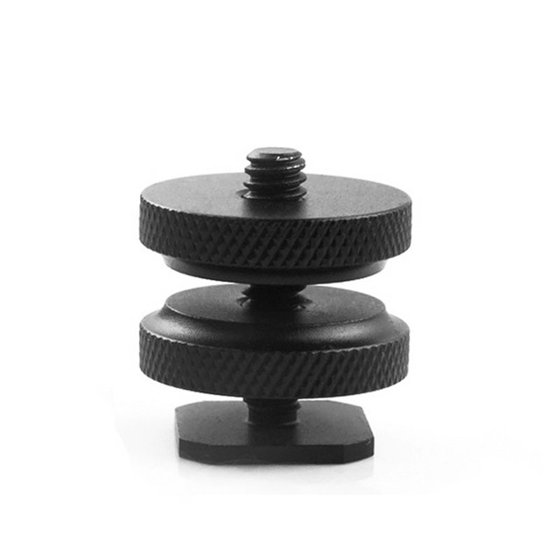 Adaptor Blitz cu Surub 3/8 montare cu doua punti pentru camere Foto, Video, Gopro, insta360, DJI, Sjcam, Universal
