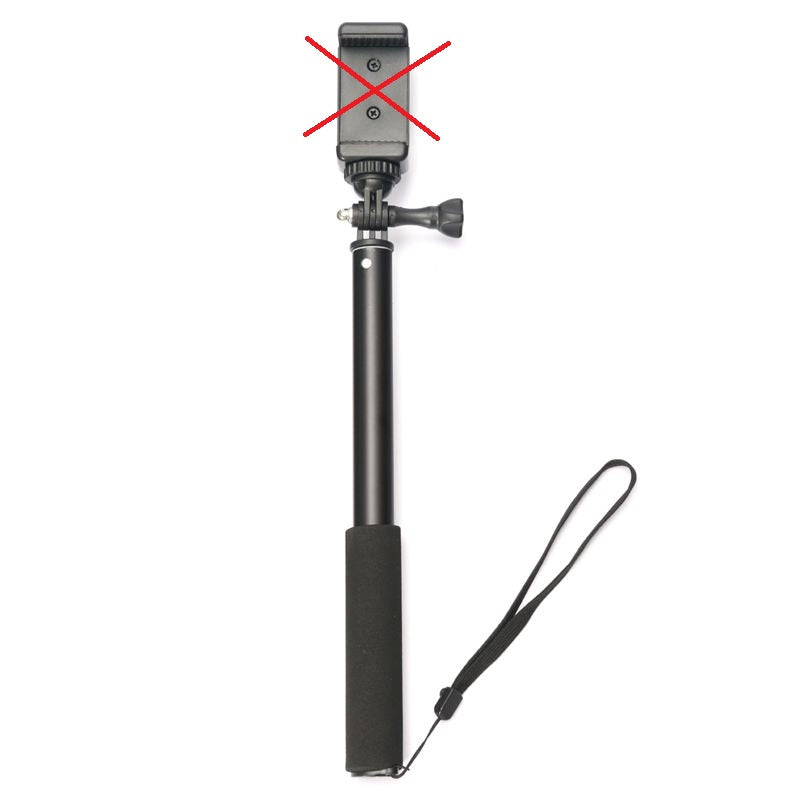 Selfie Stick 30-92 cm cu Prindere Surub 1/4