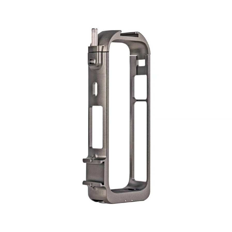 Rama/Carcasa de Protectie din Aluminiu, pentru Insta 360 One X4 cu 2 sloturi pentru blitz si microfon, cu Sistemul de Prindere Surub 1/4 si Prindere clasic Action Cam