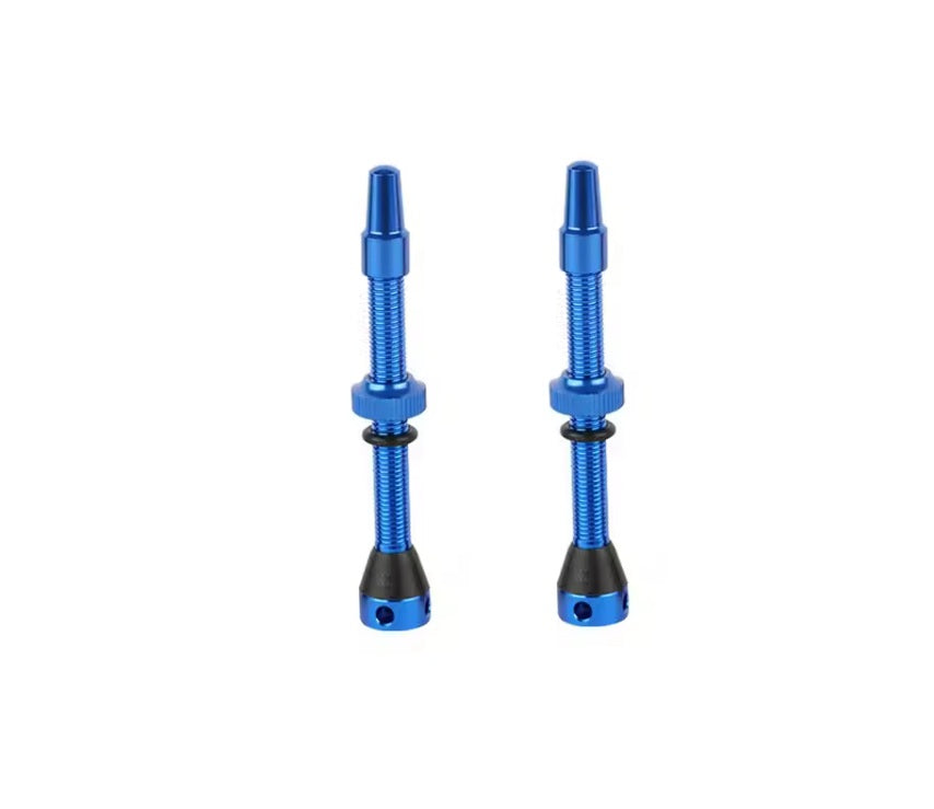 Valve Tubeless Presta (Set 2 buc), 44 mm cu 5 iesiri de aer, pentru Biciclete de Sosea, MTB, Cross country, Trail, Enduro, Downhill