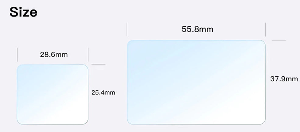 Set 2 x Folie protectie pt Gopro Hero 5 6 7