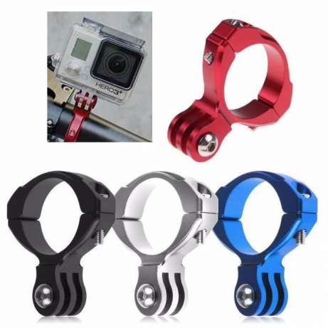 Prindere pt Ghidon Bicicleta/Motocicleta pt Camere Gopro , insta360 , DJI etc , Universal , 31.8 mm , din Aluminiu