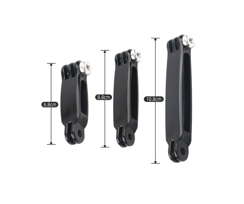 Set 3 Adaptoare de Extensii pt camere Gopro , insta360 , DJI etc din Aluminiu