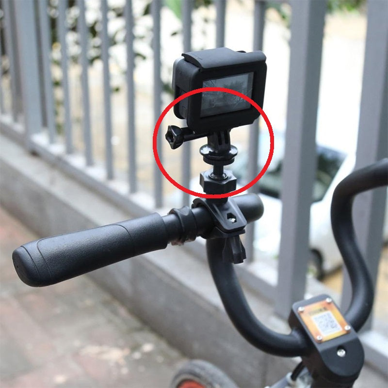 Adaptor 360 grade Fixare .Sistem Prindere pe Trepied pentru Camera video sport GoPro , insta360 , SJcam, DJI, Universal cu filet interior (mama)